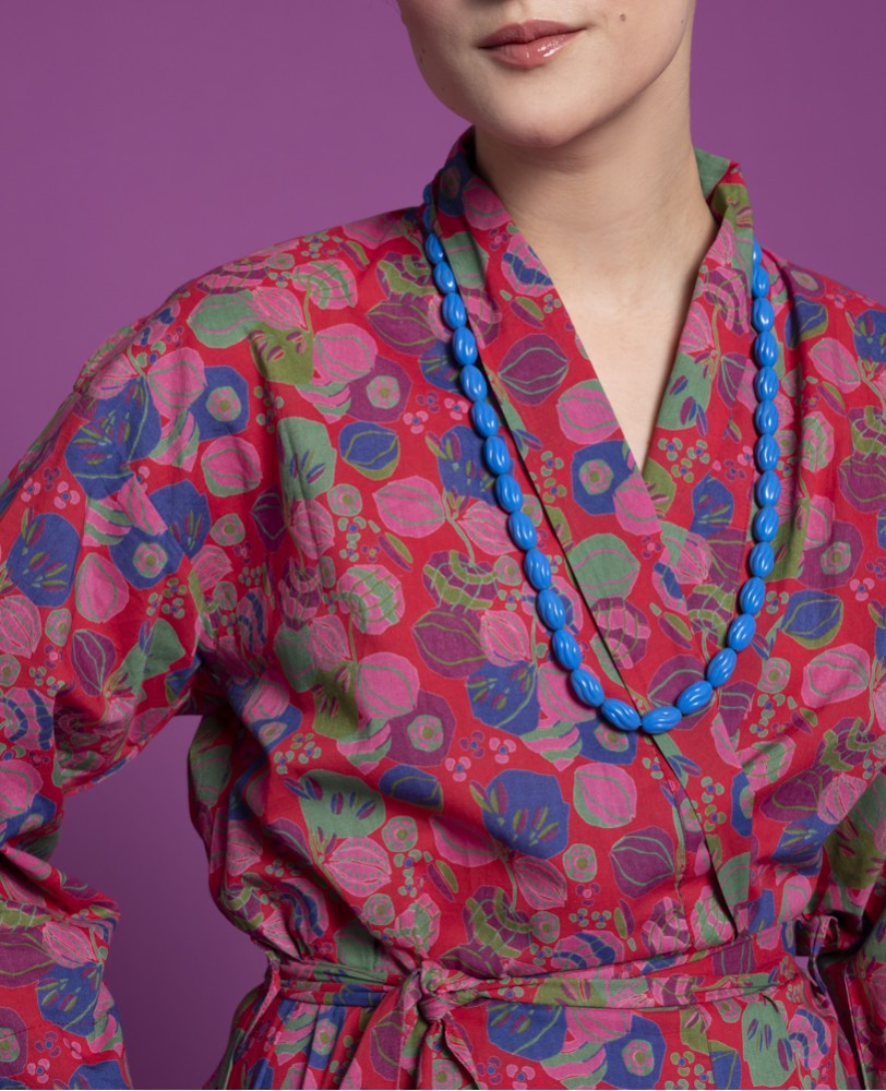 Kimono, Morgenmantel, Bademantel von Les Touristes Paris – 100% Baumwolle