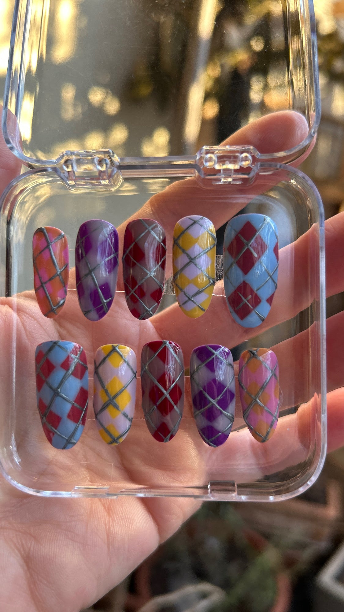 Set Press on Nails made by @managerienails