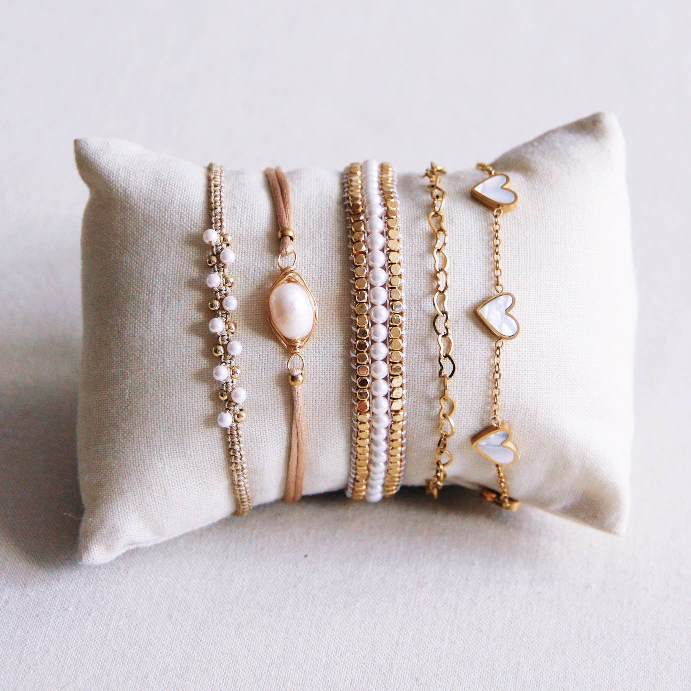 Feines Herz-Kettenarmband