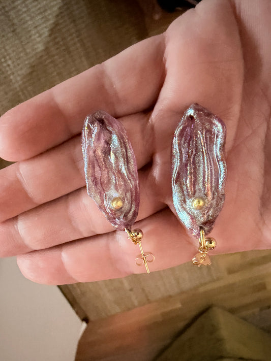 Vulva Ohrringe