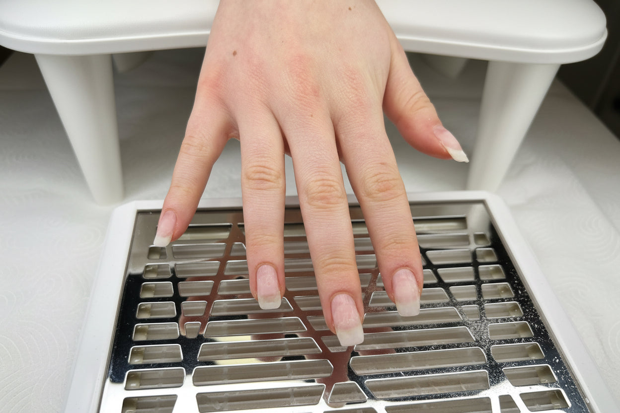 TERMIN BUCHEN: Nageldesign A – einfach, eine Farbe für alle Nägel, keine speziellen Designs, keine Verlängerung, auch Cat-Eye, Dauer des Termins ca. 1–2 Stunden