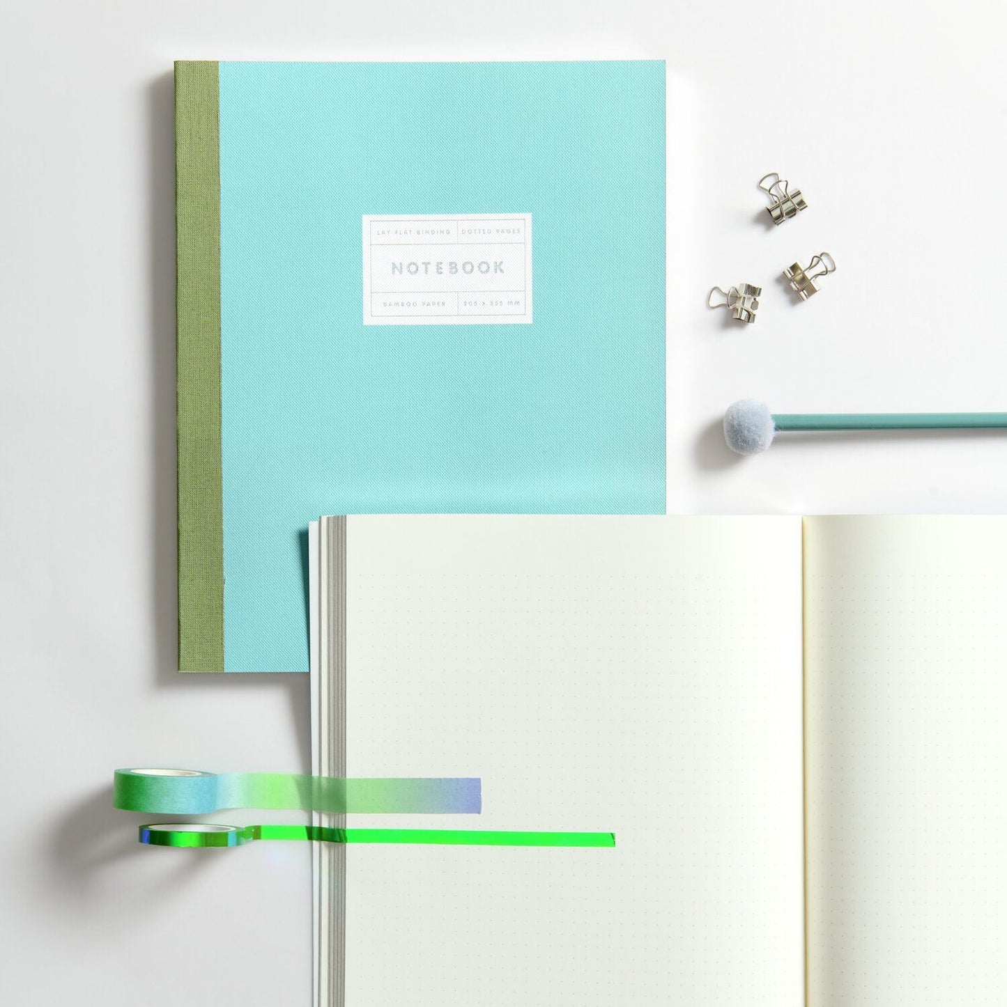 Paper Poetry Mixed Washi Tape Set grün/blau 6-teilig