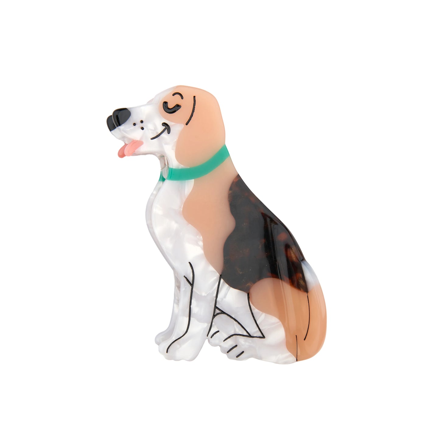 Haarklammer Beagle von Coucou Suzette