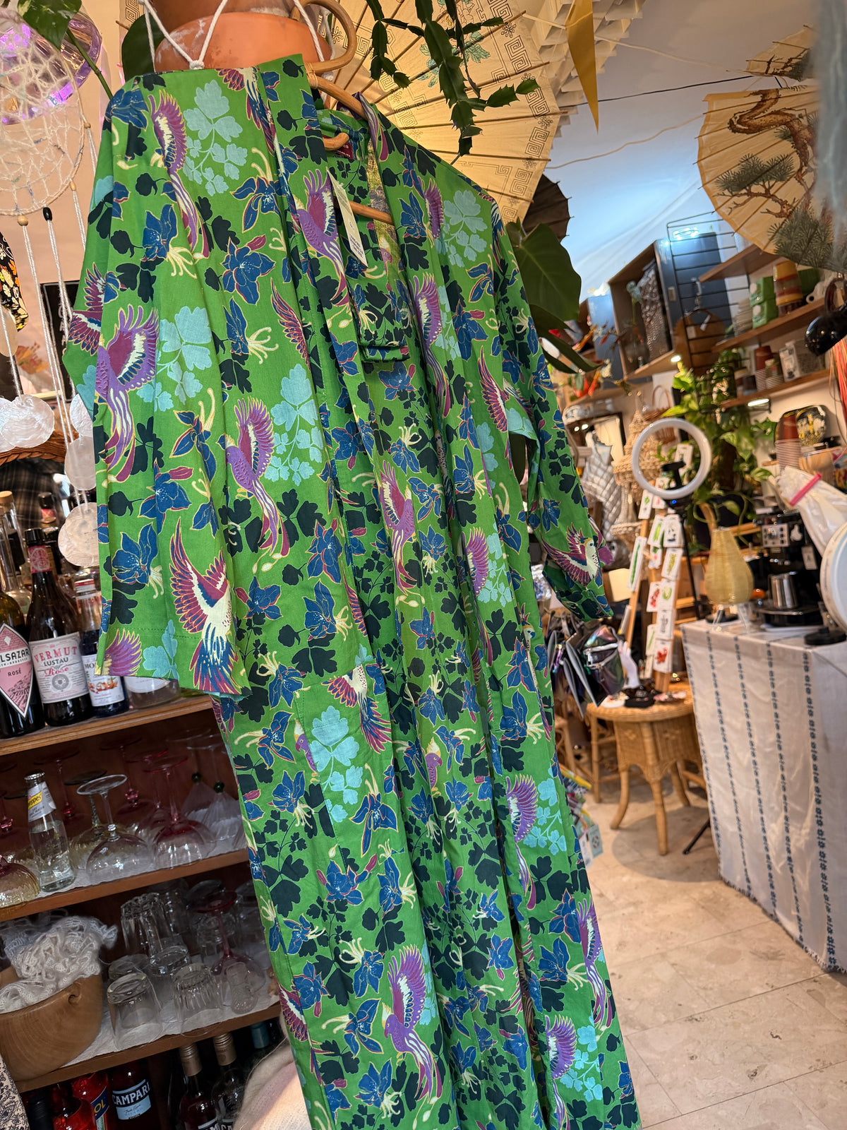 Kimono, Morgenmantel, Bademantel von Les Touristes Paris – 100% Baumwolle