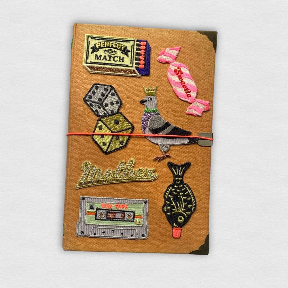 Perfekte Übereinstimmung | Matchboxes/Zündhölzer aufbügelbarer, bestickter Aufnäher