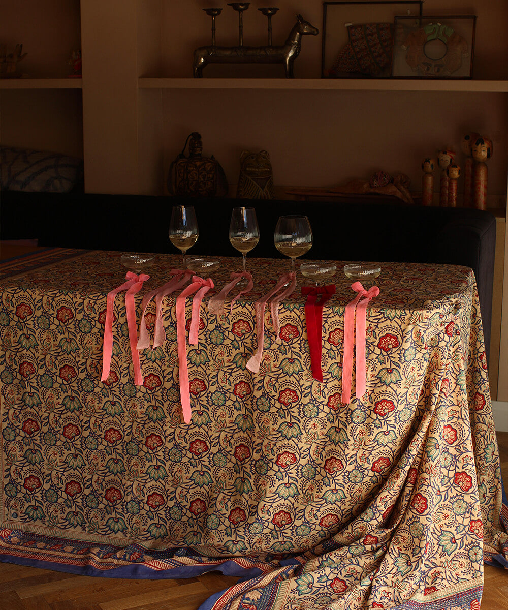 Doing Goods – Bluebell Double Plaid in Tragetasche