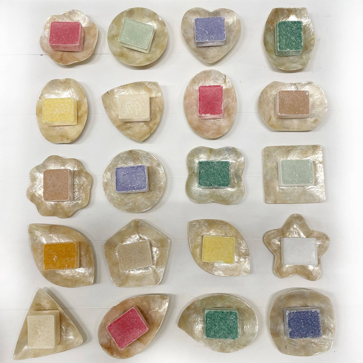 Schaaltje Schelp Capiz XS Gold: Sanur