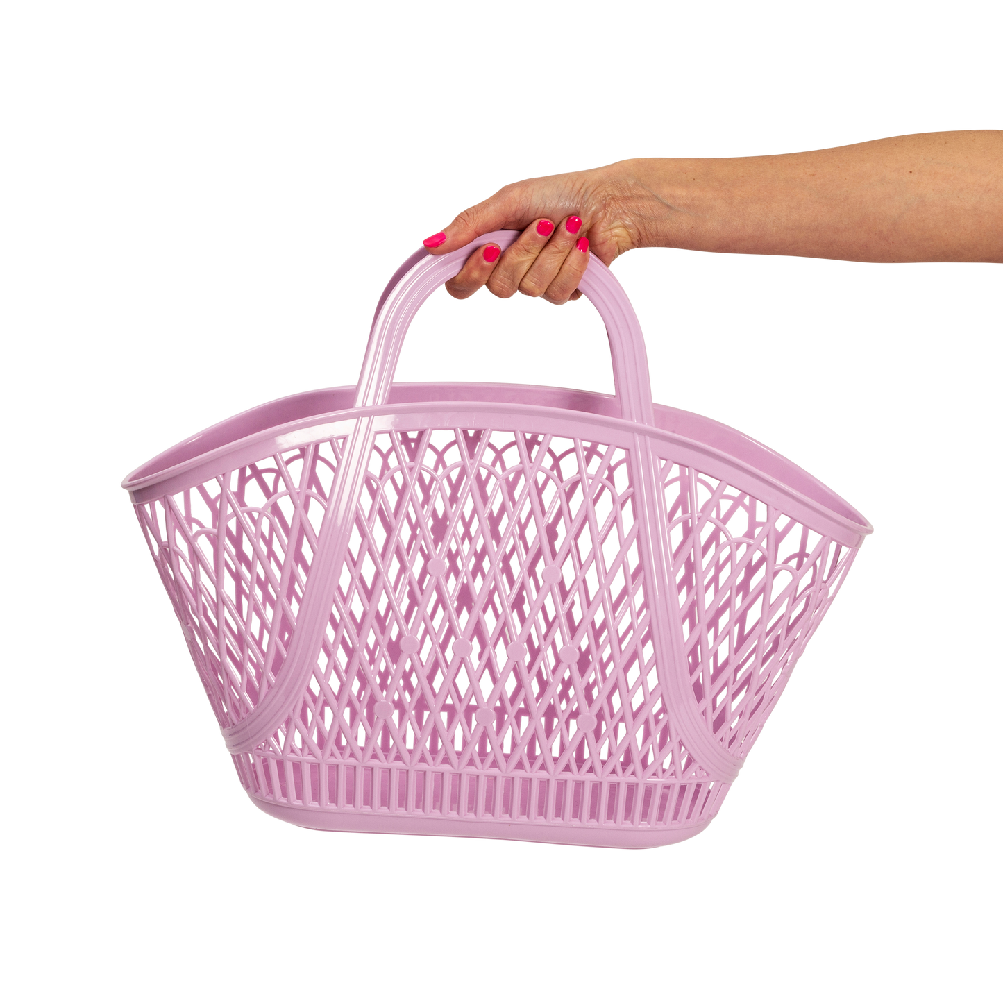 Betty Basket Jelly Tasche: Lilac