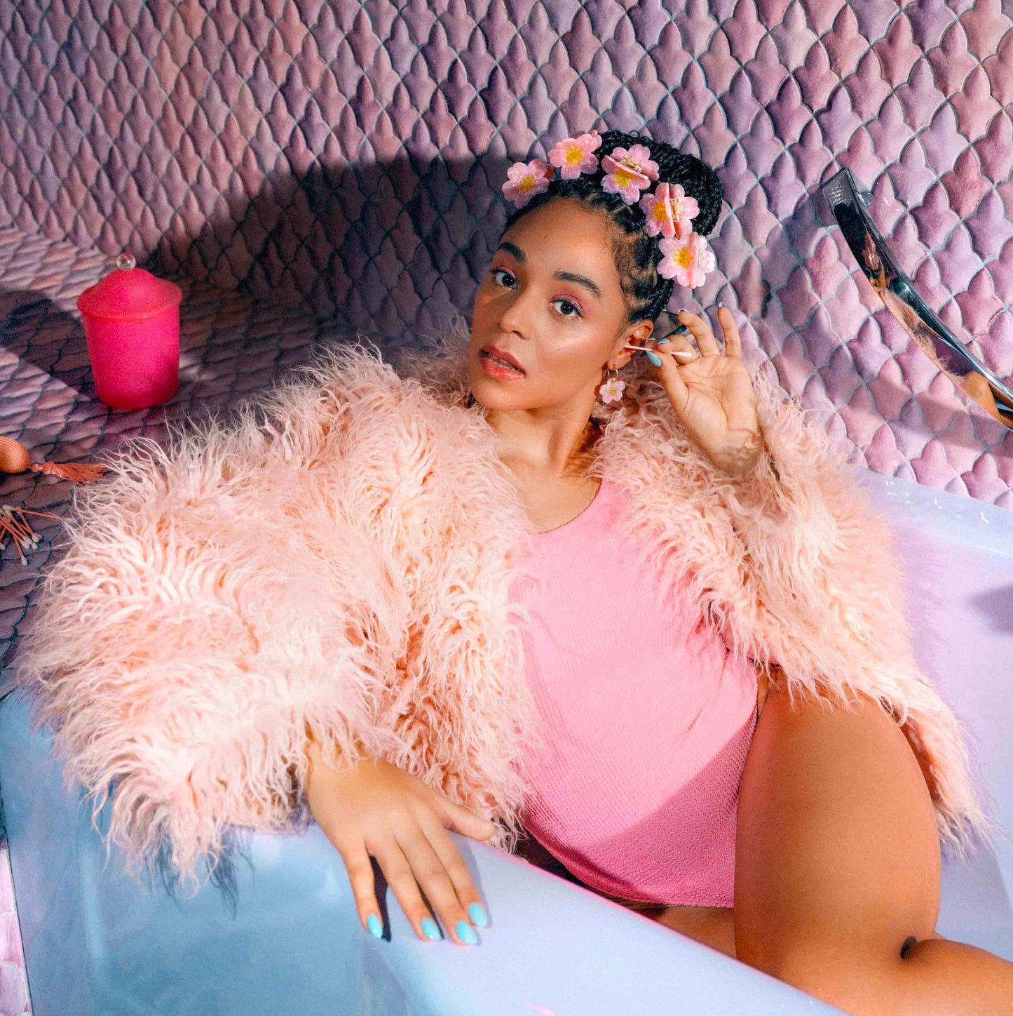 Haarklammer Sakura Blume von Coucou Suzette