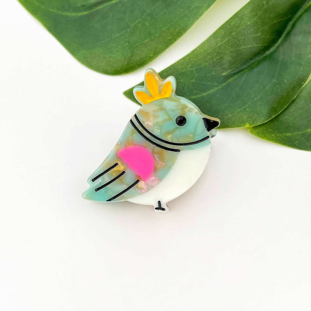 Mini Haarklammer Vogel