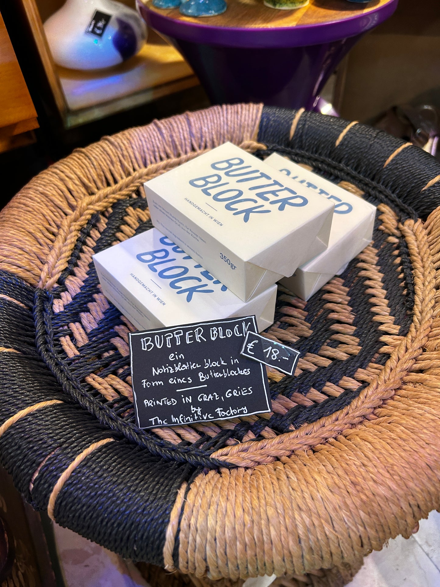 Butterblock – Notizblock