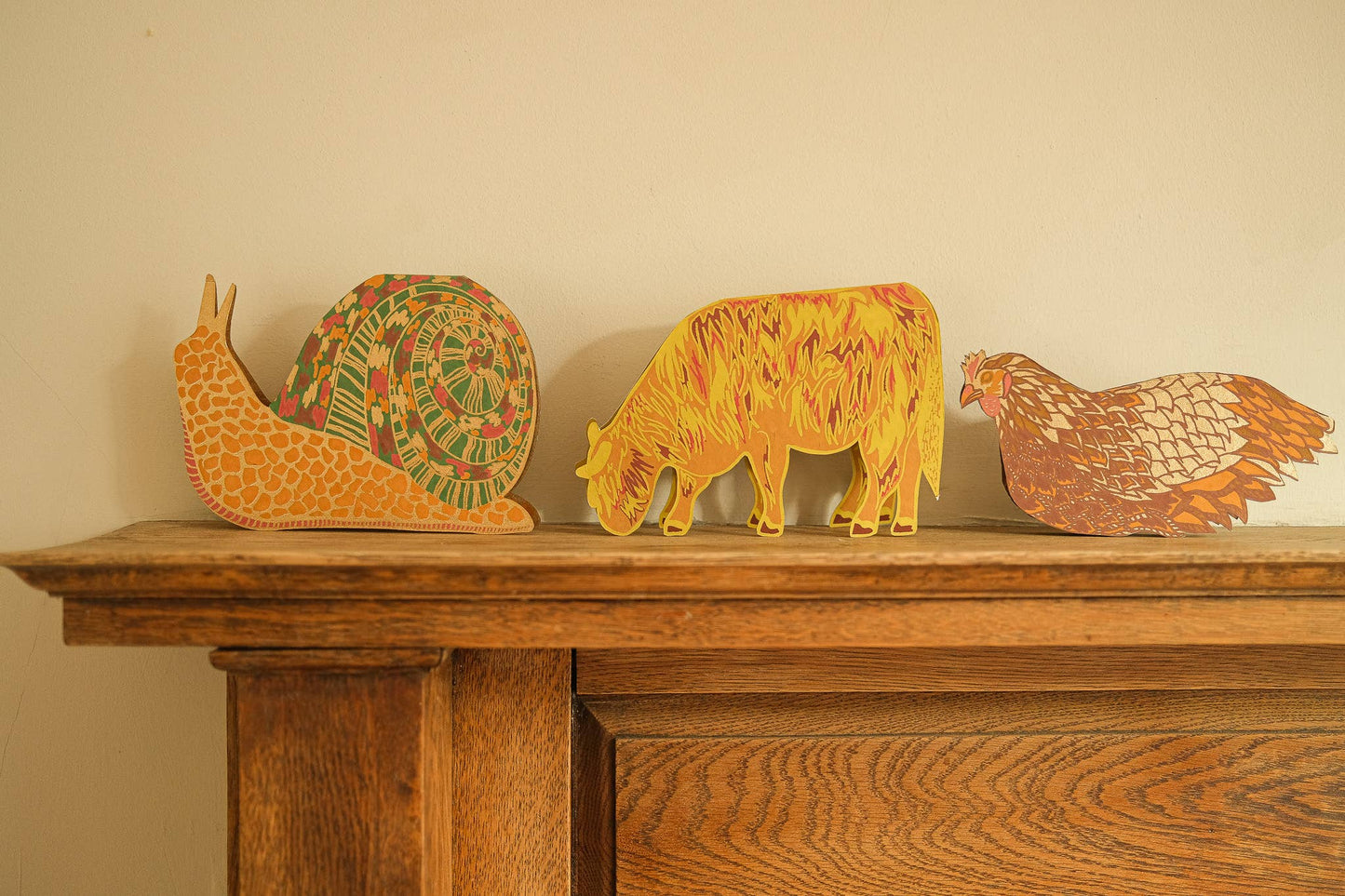 Schnecken-Grußkarte: C6