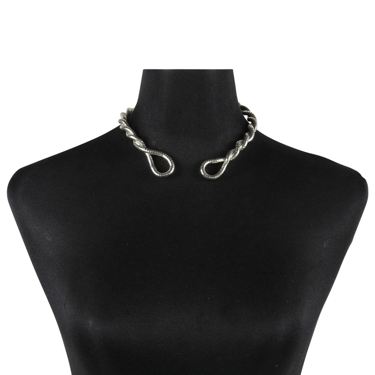 Biegsame Halskette Schlangenkette si. dunkel 5mm Armband