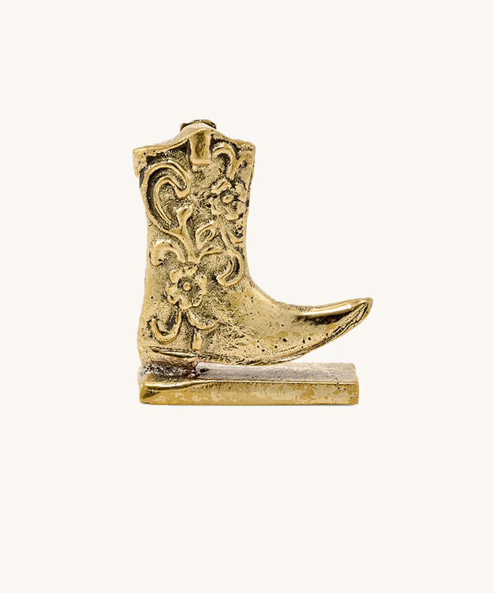 Doing Goods – Postkartenhalter mit Cowboystiefel