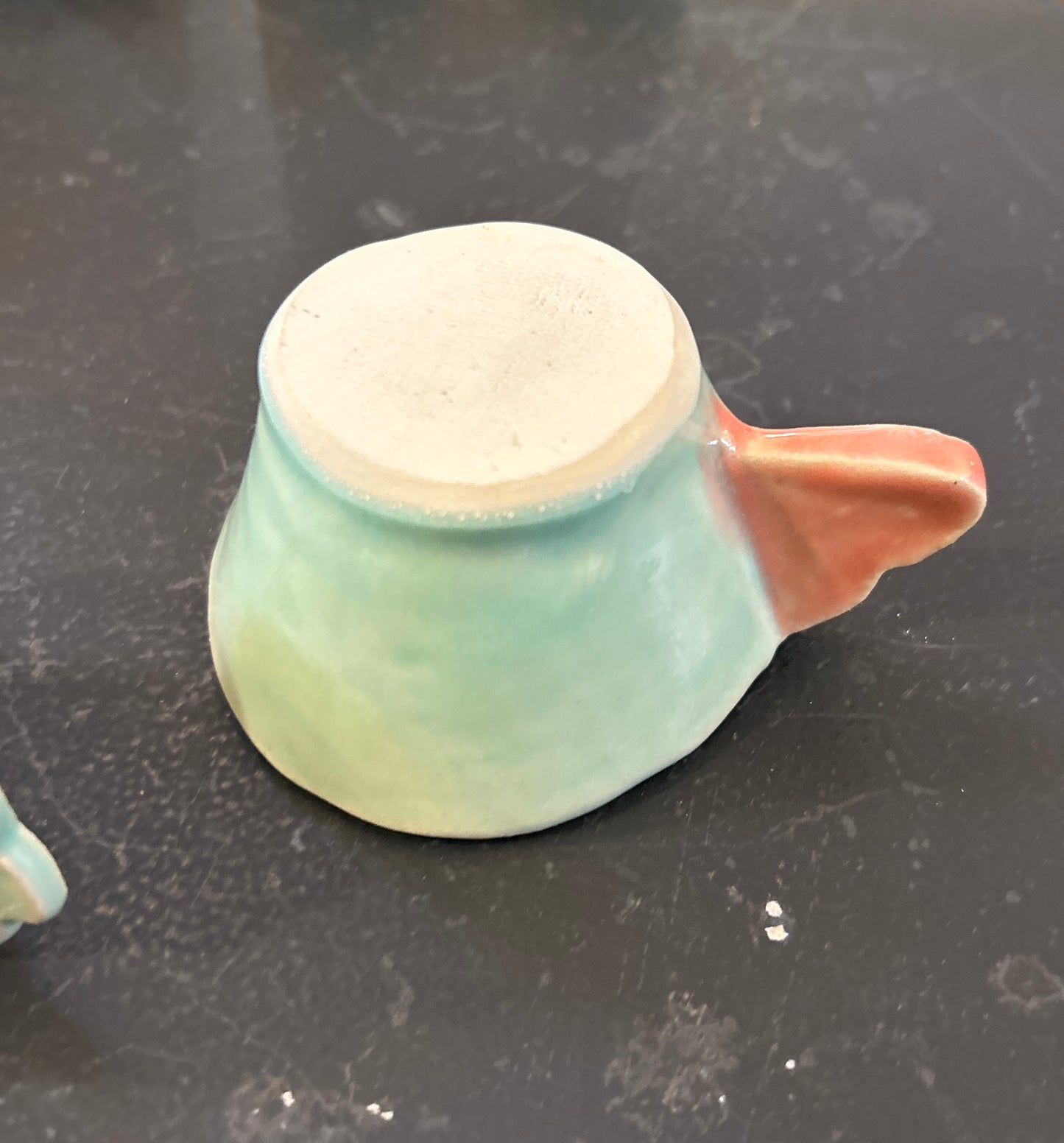 3 Espressotassen im Set und glasiert - Handgemachte Keramik von Johanna Reiner