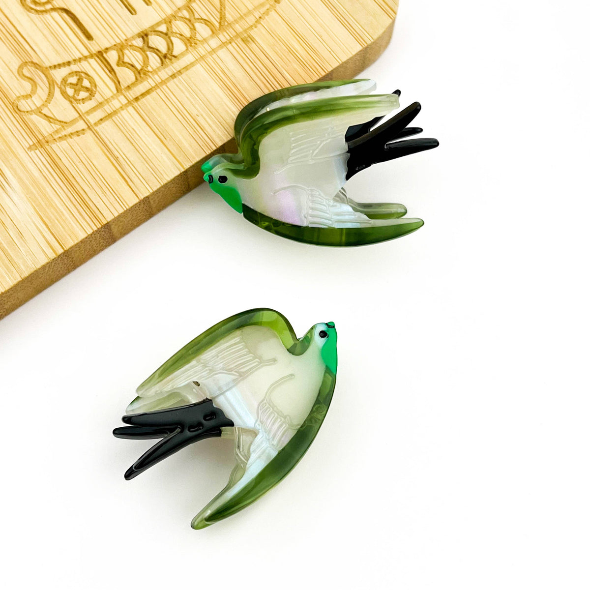 Mini Haarklammer Schwalbe