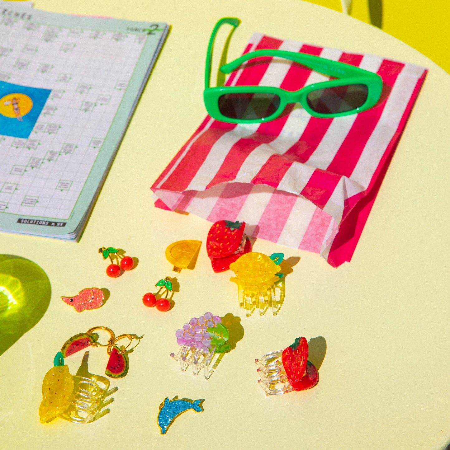 Mini-Haarklammer Weintrauben von Coucou Suzette