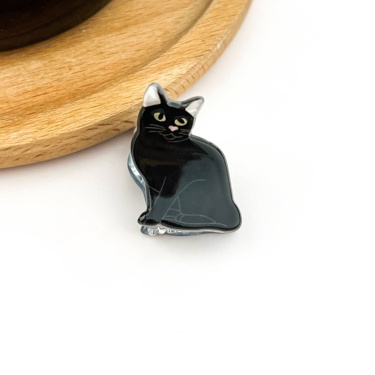 Mini Haarklammer Katze Siam