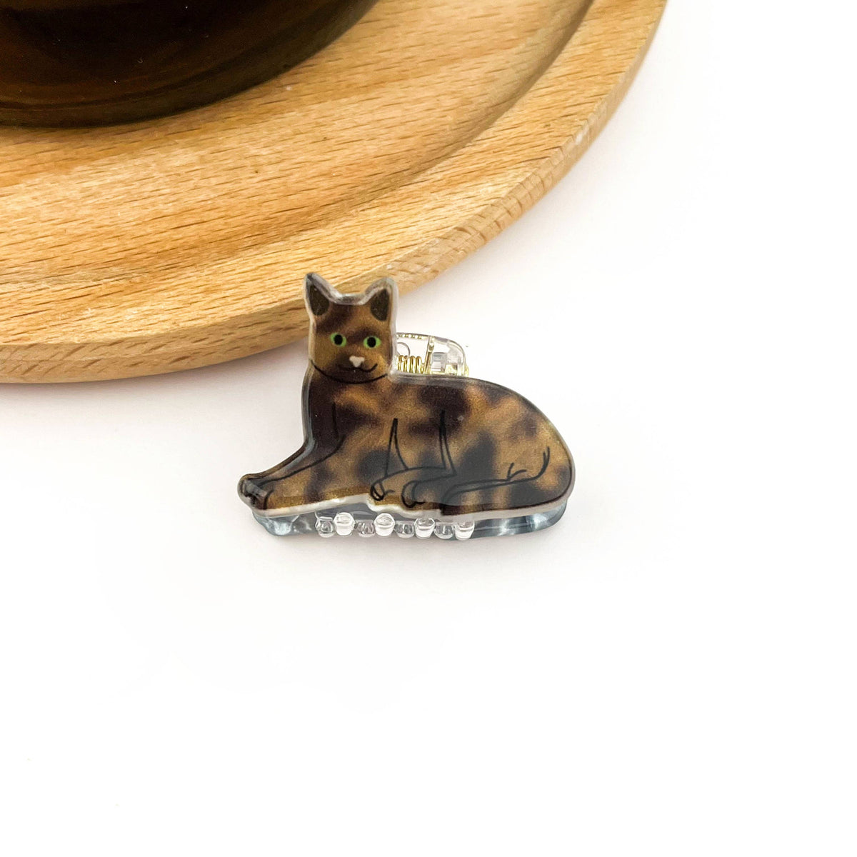 Mini Haarklammer Katze
