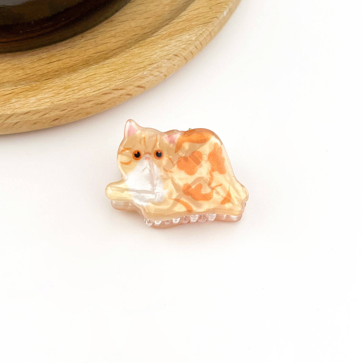 Mini Haarklammer Katze