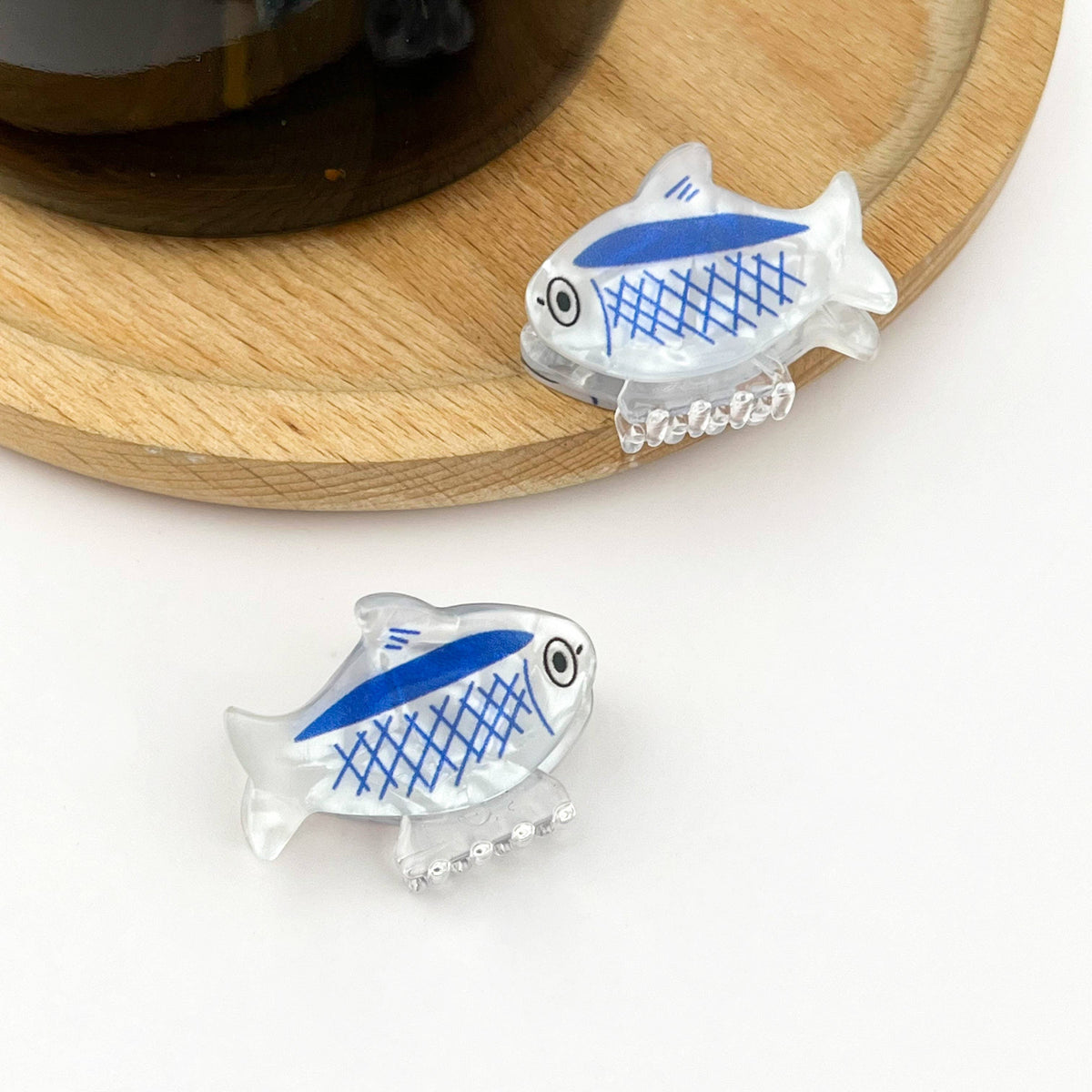 Haarklammer Sardine