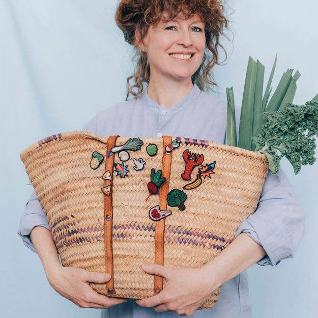 Brosche - Artischocke