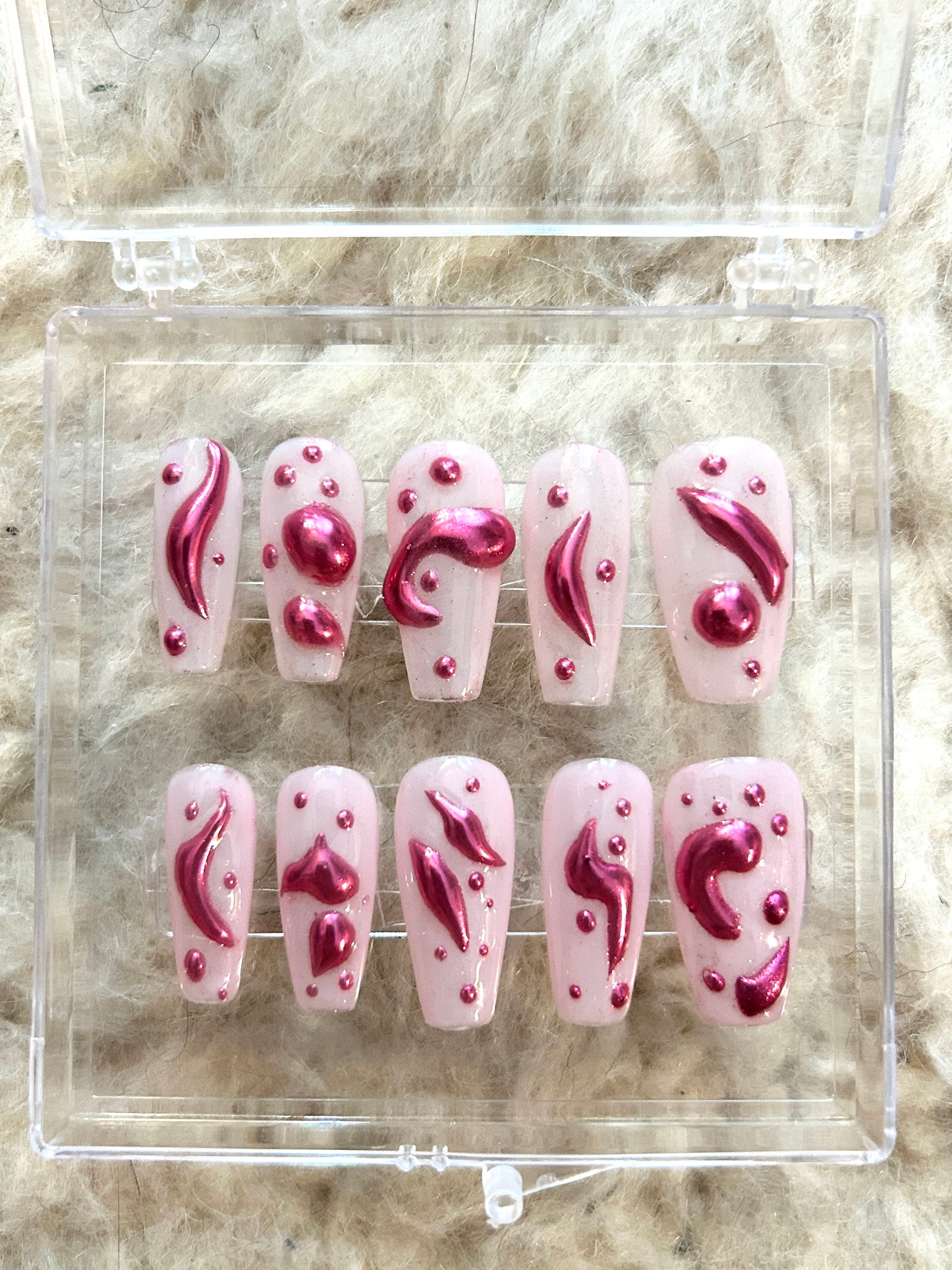 Set Press on Nails made by Ida