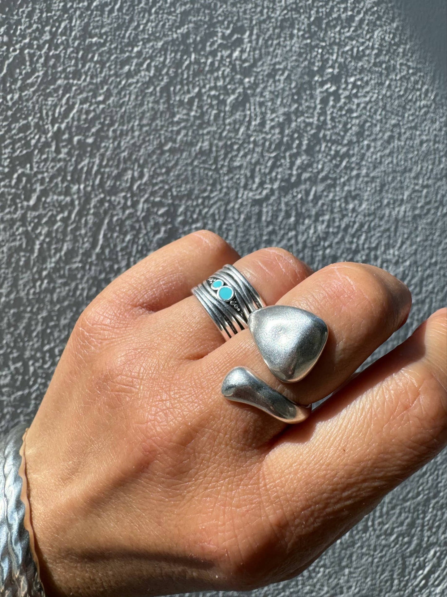 Silberfarbener Ring von Christina Christi aus Zinnkaufdichglücklicher, newin, christinachristi, greece, silberring, silver, jewellery, saisonal, ostern, muttertag,