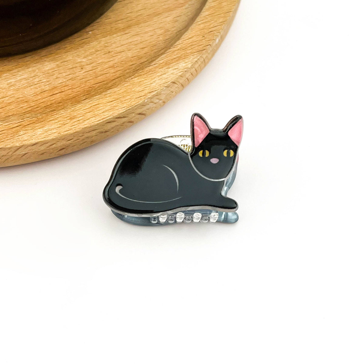 Mini Haarklammer Katze