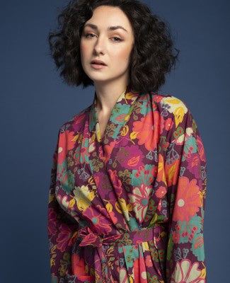 Kimono, Morgenmantel, Bademantel von Les Touristes Paris – 100% Baumwolle