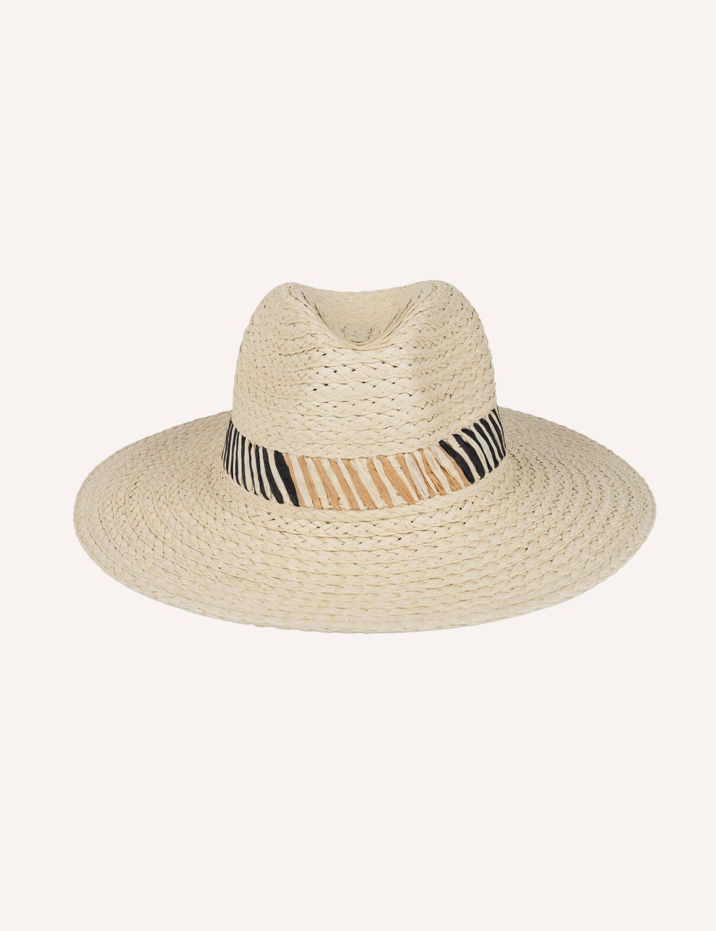 CUCOCUCA Sommerhut mit verstellbarer Größe in Beige / 100% Papier