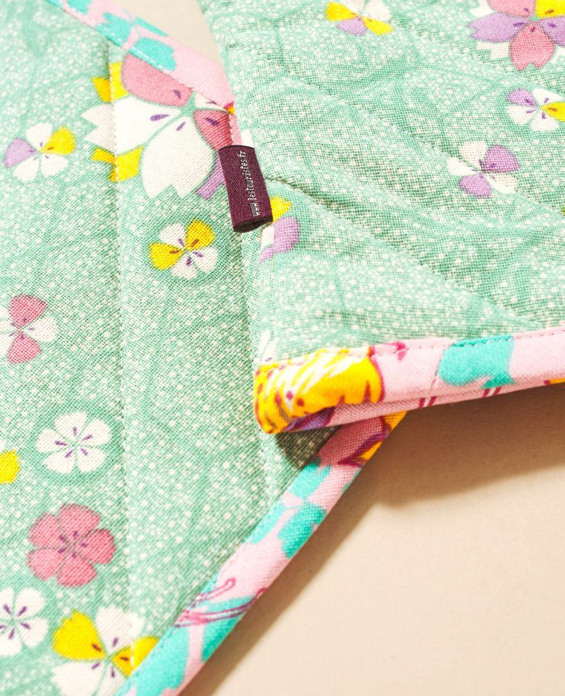 Ofenhandschuh und Topflappen-Set von Les Touristes Paris – 100% Baumwolle