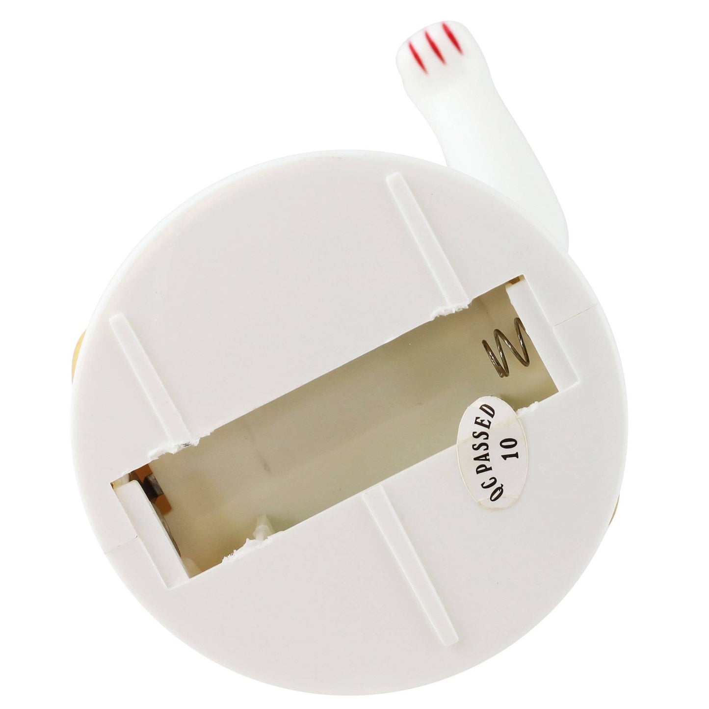 Glückskatze Maneki-neko Winkekatze 11cm weiß