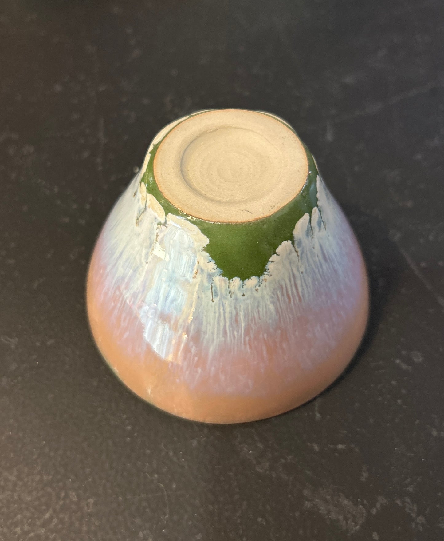 Teeschale glasiert - Handgemachte Keramik von Johanna Reiner