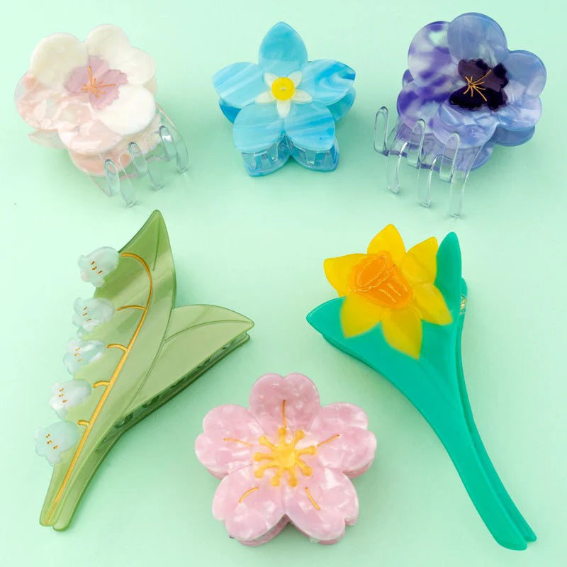 Haarklammer Sakura Blume von Coucou Suzette