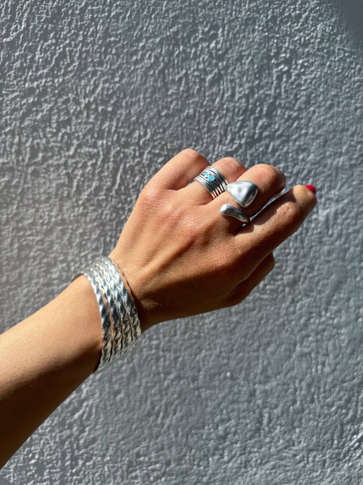 Silberfarbener Ring von Christina Christi aus Zinnkaufdichglücklicher, newin, christinachristi, greece, silberring, silver, jewellery, saisonal, ostern, muttertag,