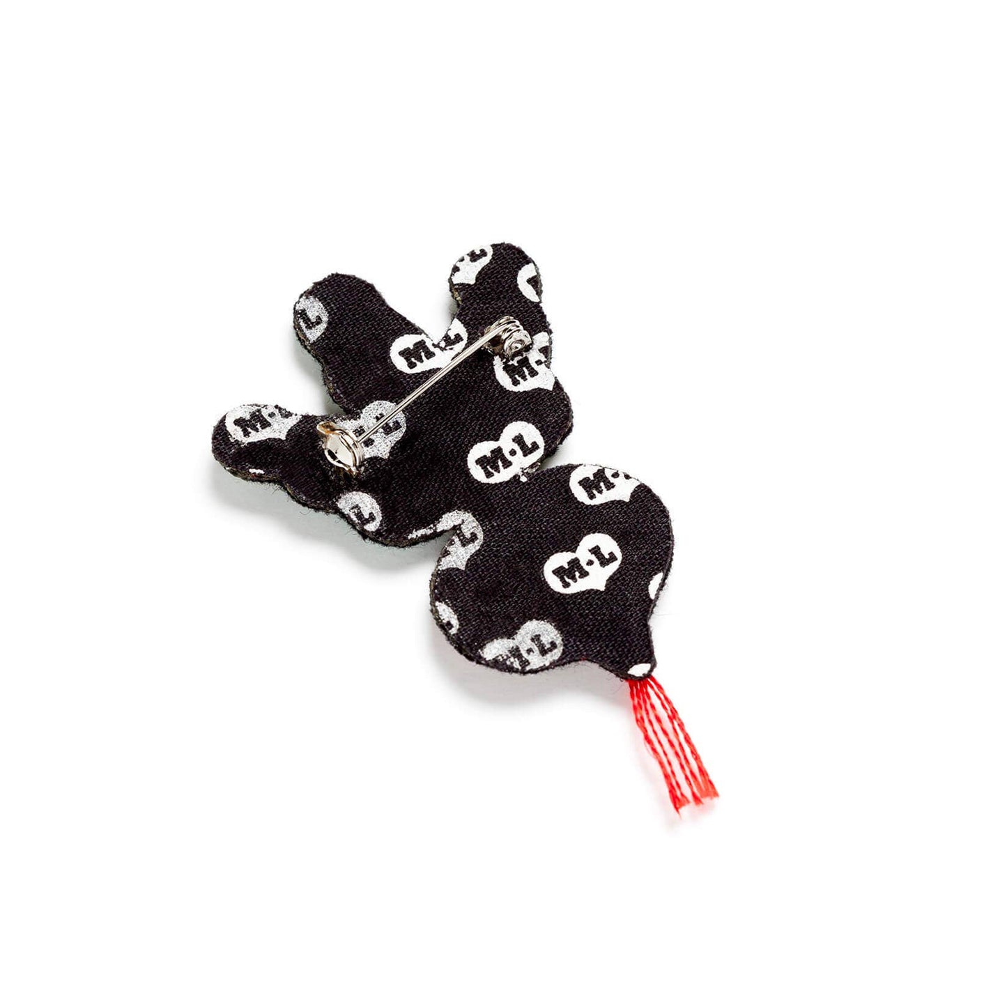 Brosche - Rote Beete