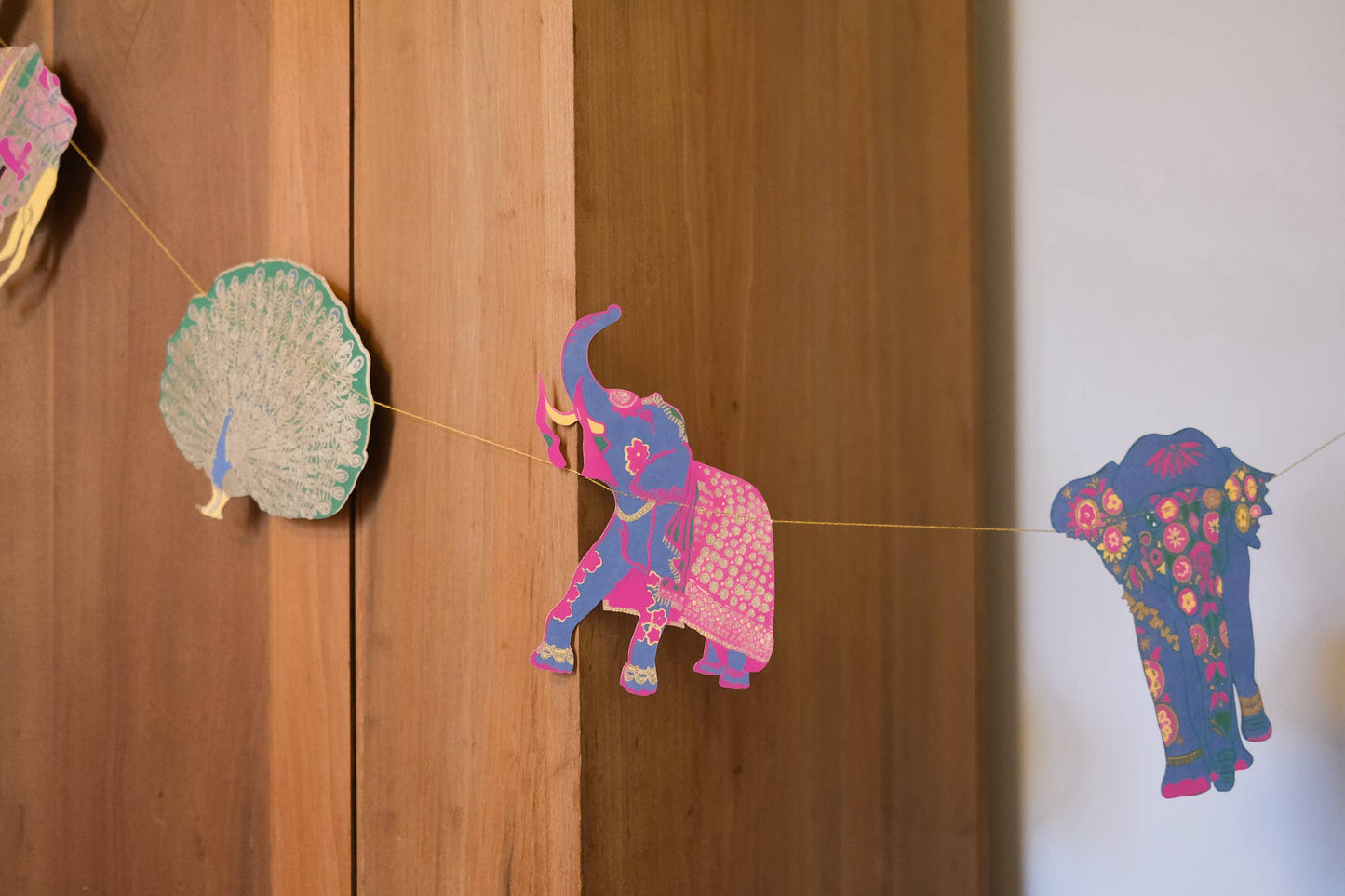 Indien genähte Girlande