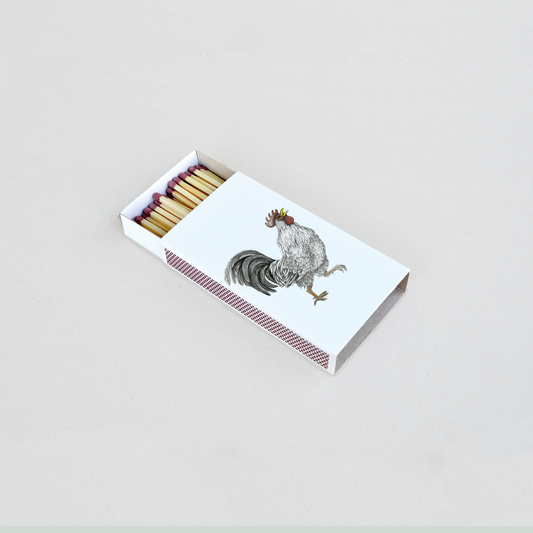 Ralph der Hahn - Streichholzschachtel/Zünder