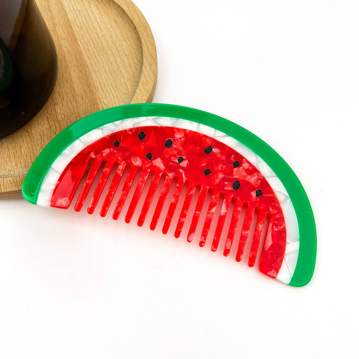 Haarkamm Wassermelone