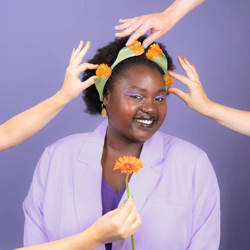 Ohrringe Ringelblumen von Coucou Suzette