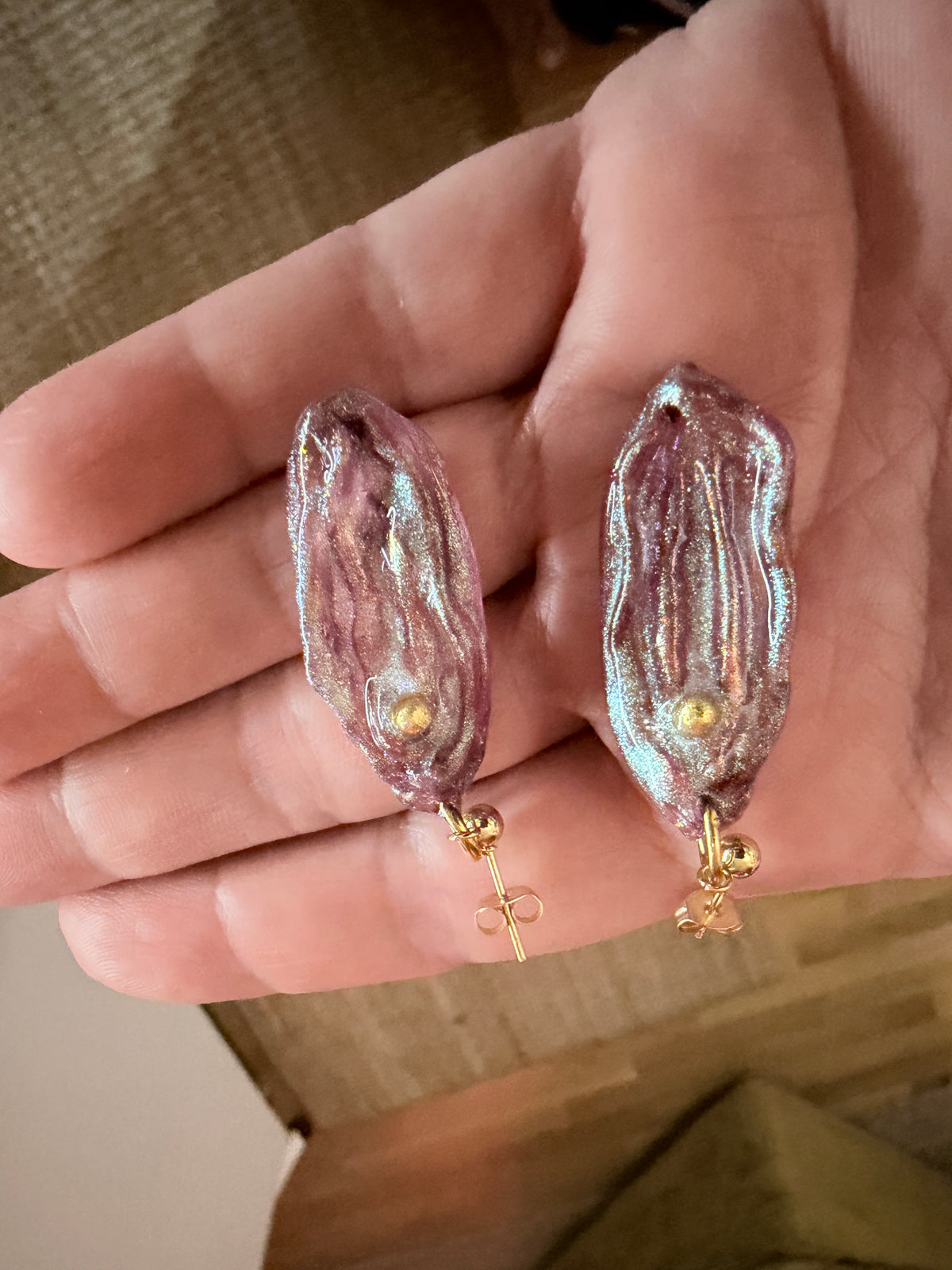 Vulva Ohrringe