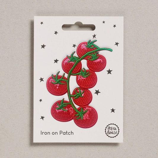 Gestickter Bügelaufnäher Tomaten
