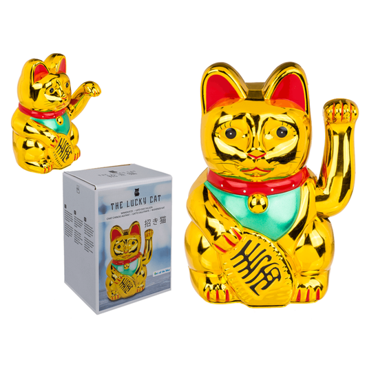 Goldene Winkekatze