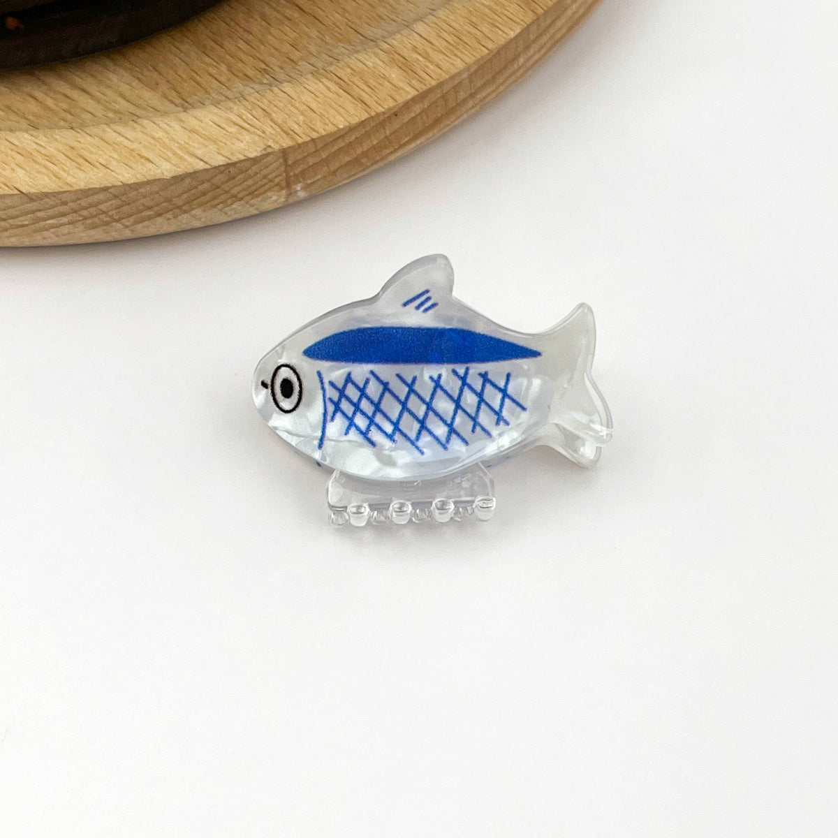Haarklammer Sardine