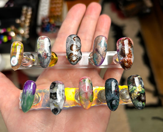 Set Press on Nails made by @managerienails