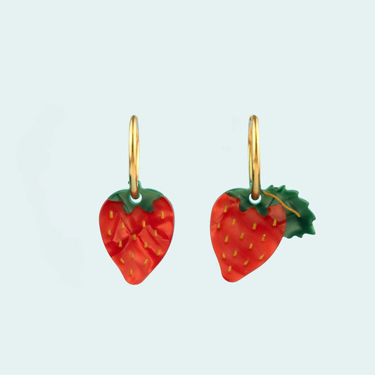 Ohrringe Erdbeeren von Coucou Suzette