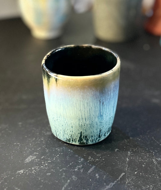Teeschale/Kaffeebecher glasiert - Handgemachte Keramik von Johanna Reiner