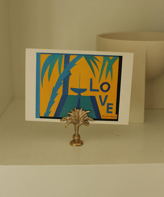Doing Goods – Postkartenhalter mit Palme