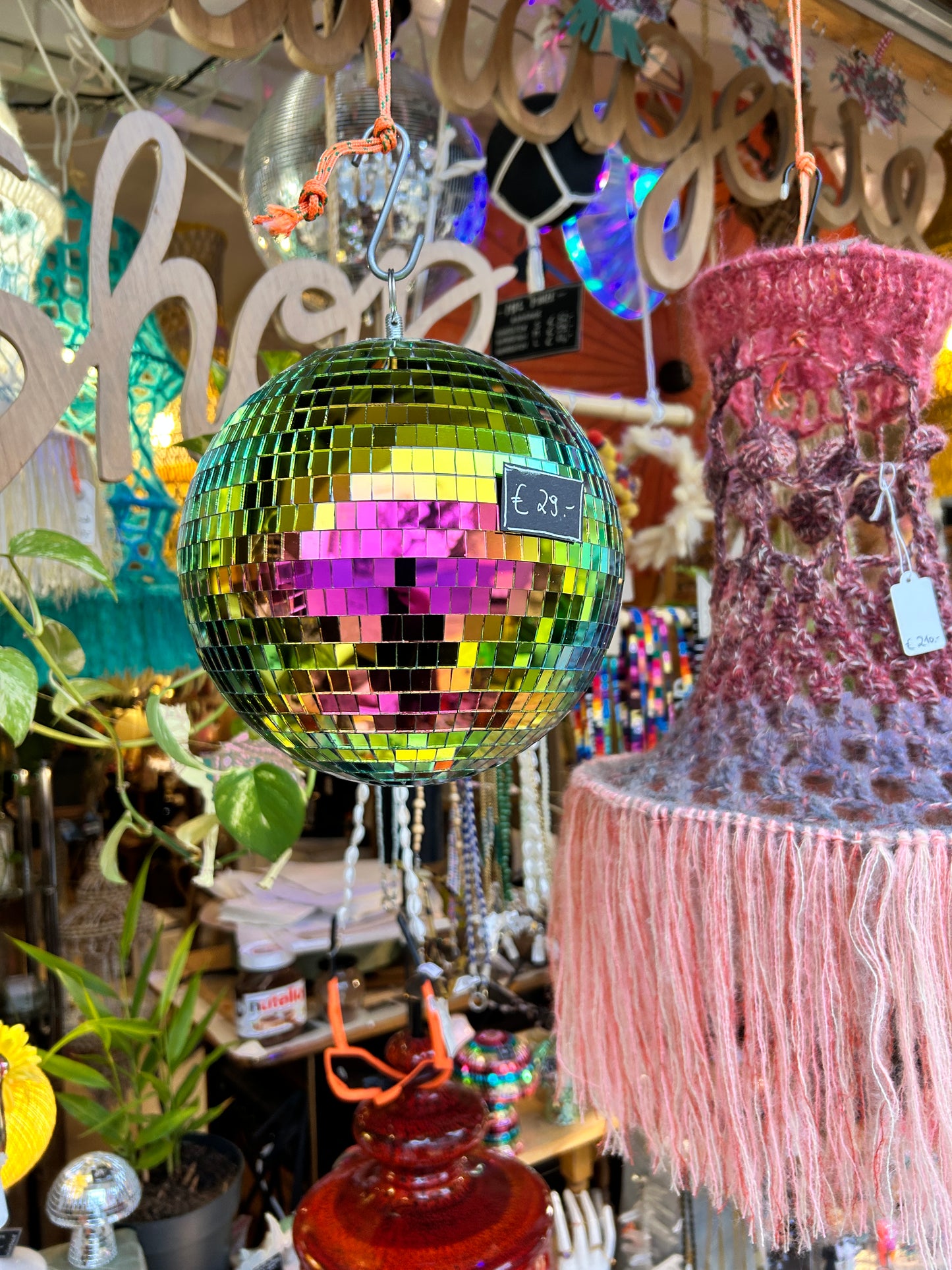 Lampenschirm für Pendelleuchte - handgemacht